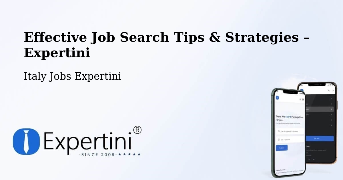 Job Search Tips & Strategies for Job Seekers – Formello - Formello, Italy Jobs Expertini
